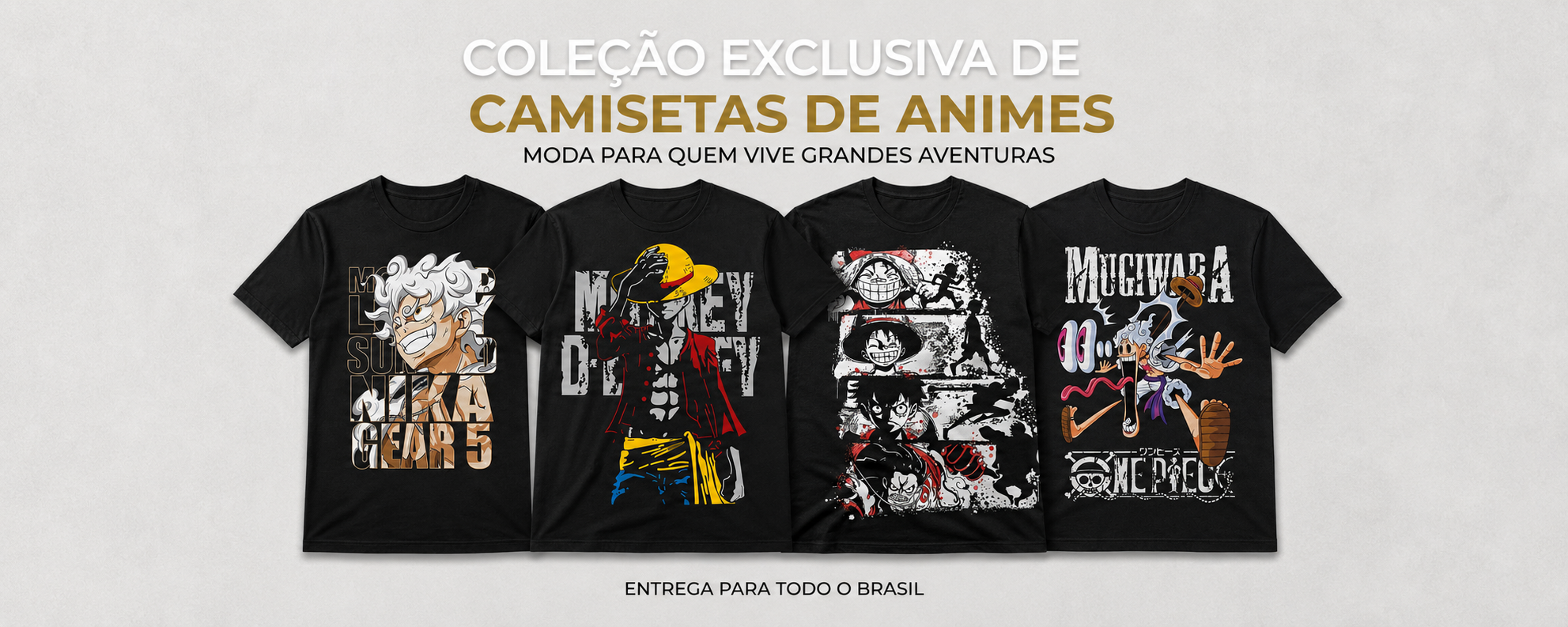Camisetas de Animes (One Piece)