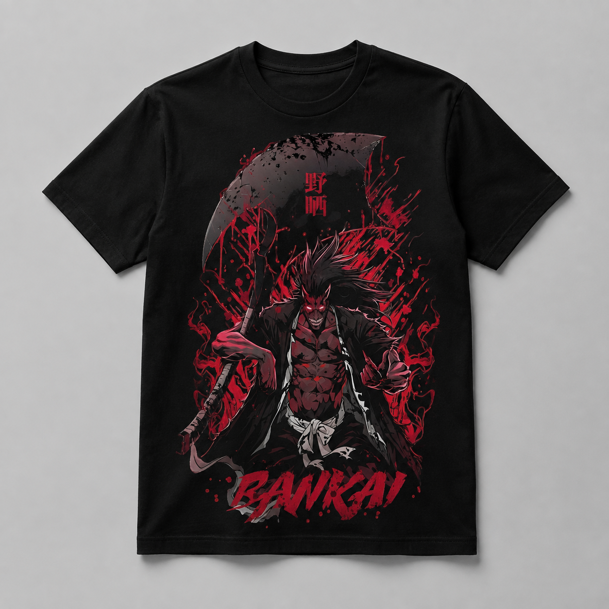 Camiseta Bleach Zaraki Kenpachi – Bankai
