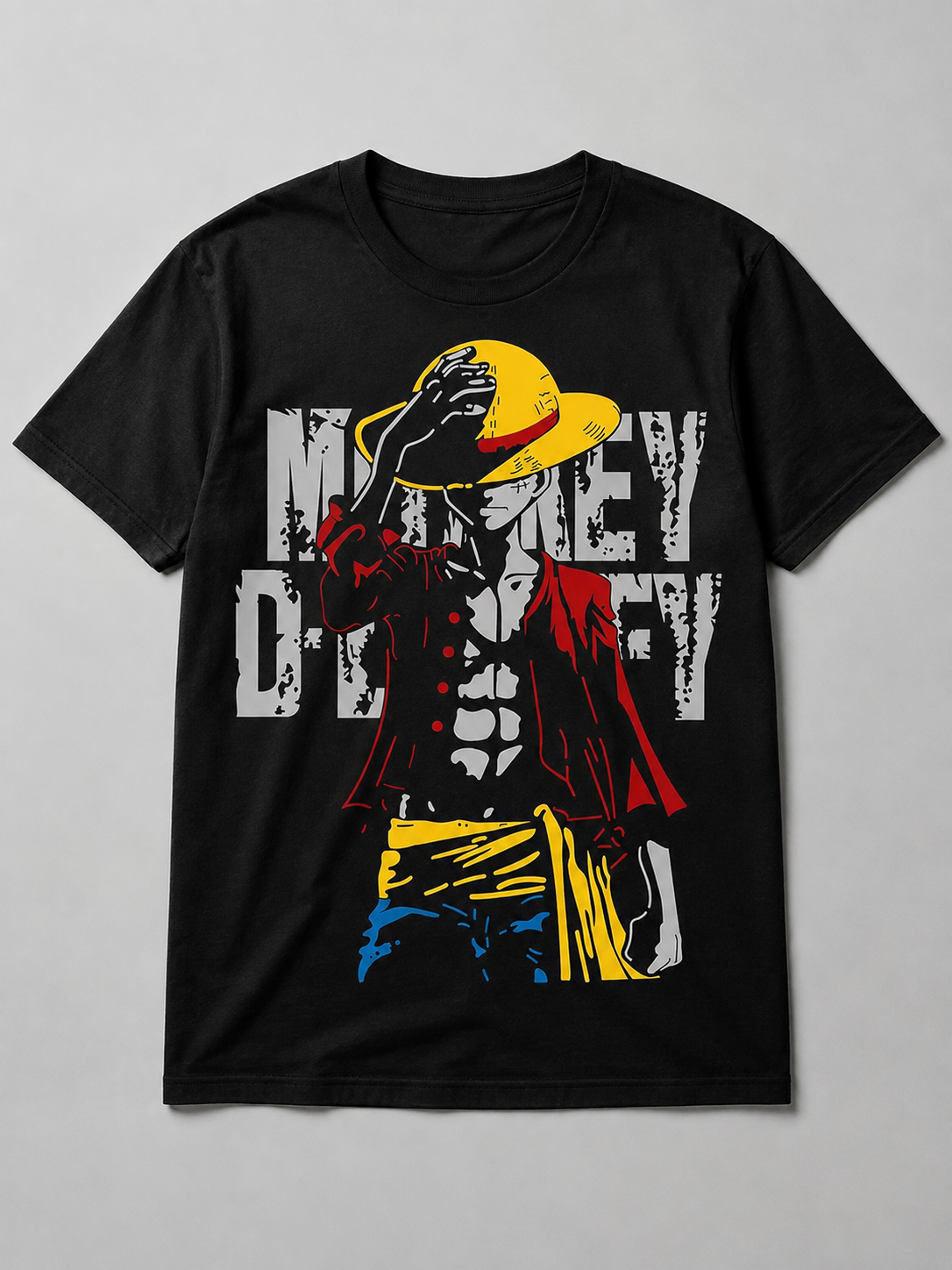 CAMISETA ONE PIECE MONKEY D. LUFFY – ESTAMPA FRONTAL
