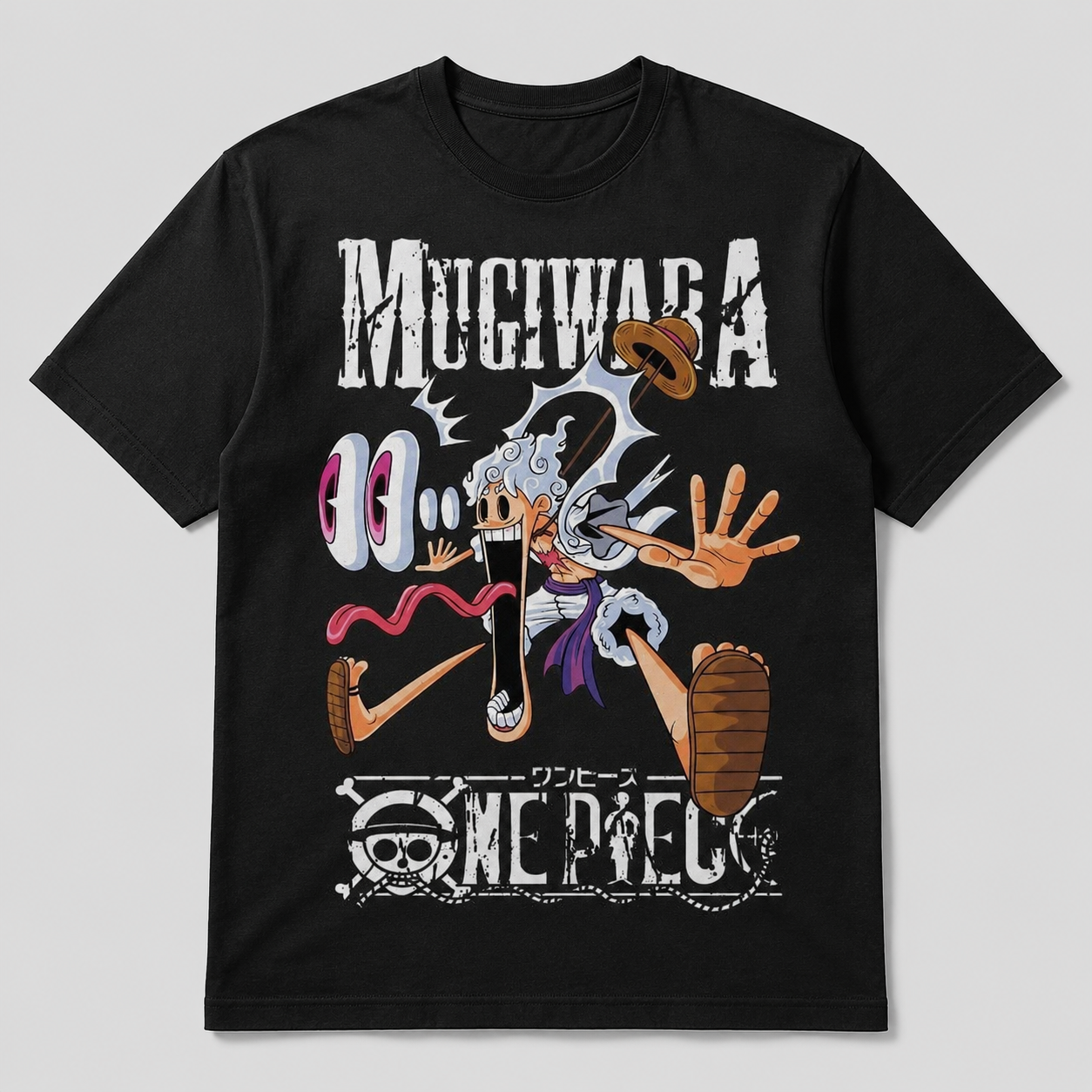 Camiseta One Piece Mugiwara – Estampa Frontal