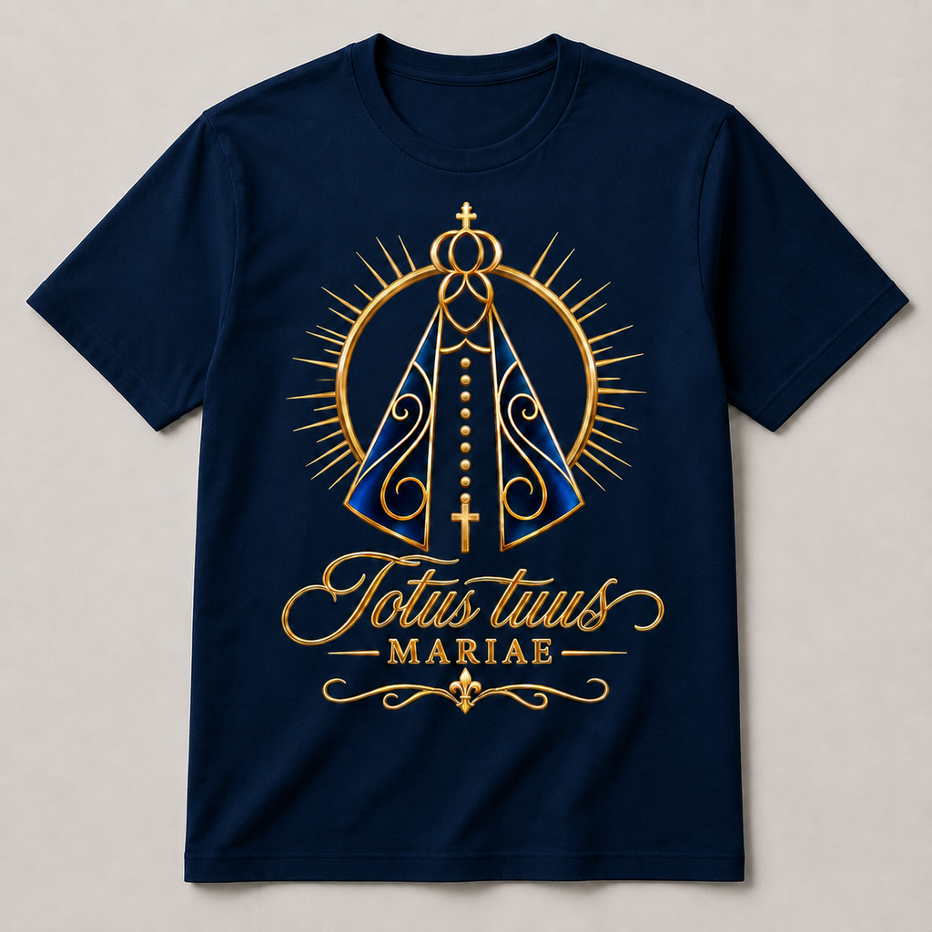 Camiseta Totus Tuus Mariae – Nossa Senhora Aparecida