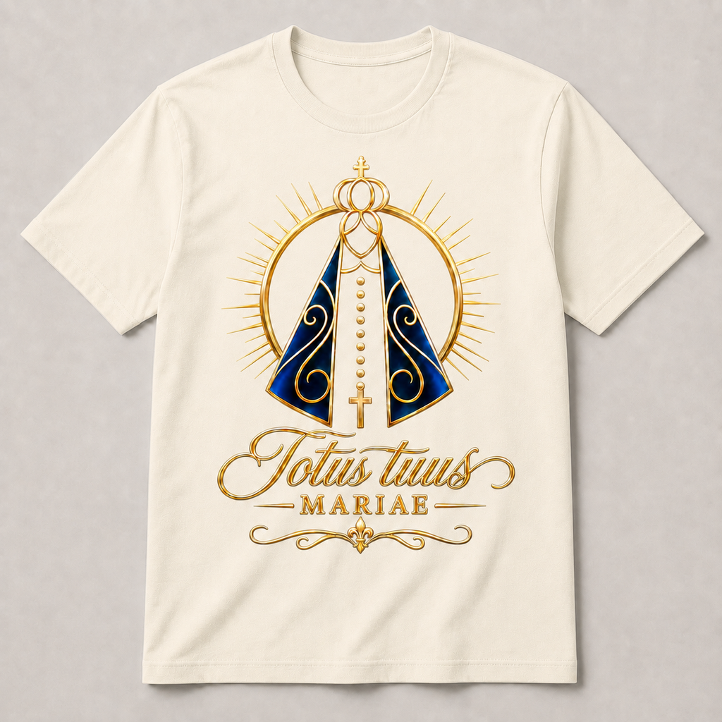 Camiseta Totus Tuus Mariae – Nossa Senhora Aparecida